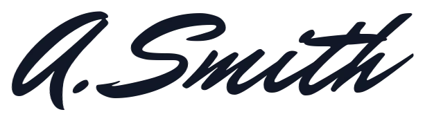 “A. Smith” in the Mr Dafoe font
